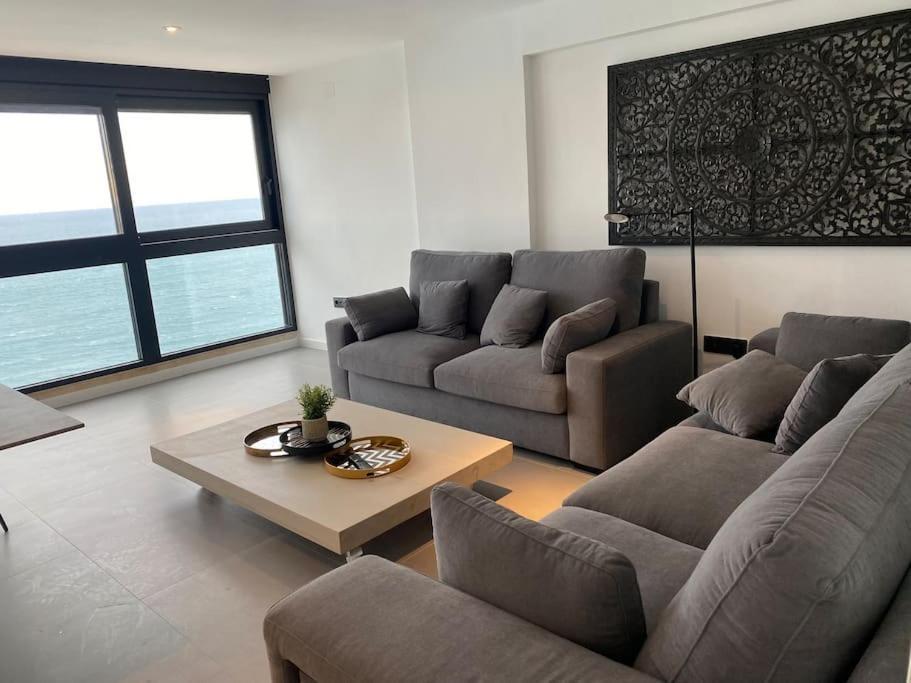 Estupendo Apartamento En Planta 22. 1ª Linea. Benidorm Exterior foto